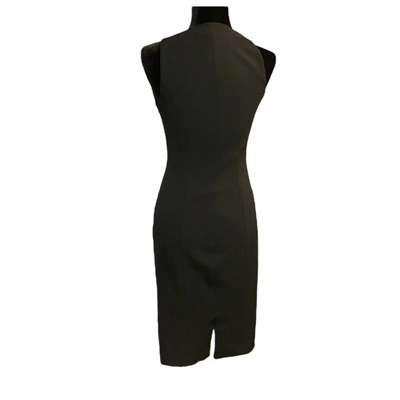 Ralph Lauren Black Label Wool Blend Black Mini Dress size 2 Made in Italy - Picture 7 of 8